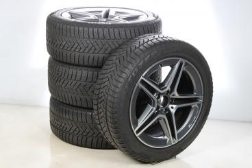 Set di ruote invernali in lega da 19 pollici con pneumatici Pirelli per Classe S 223, Mercedes-AMG originale