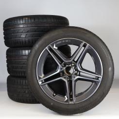 Set di ruote estive in lega da 19 pollici con pneumatici Hankook per Classe S 223, Mercedes-AMG originale