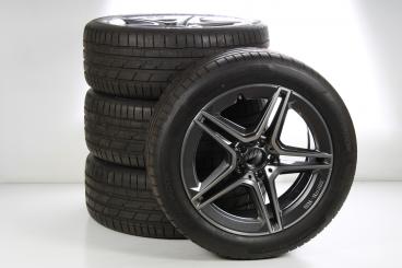 Set di ruote estive in lega da 19 pollici con pneumatici Hankook per Classe S 223, Mercedes-AMG originale