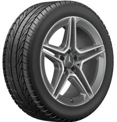 Cerchio in alluminio AMG a 5 doppie razze 