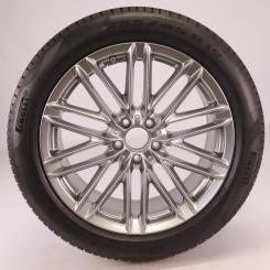 Ruota completa alluminio PIR/CinturatoP7 cerchio a 10 doppie razze 