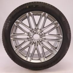 Ruota completa alluminio PIR/CinturatoP7 cerchio a 10 doppie razze 