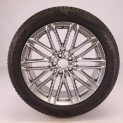 Ruota completa alluminio PIR/CinturatoP7 cerchio a 10 doppie razze 