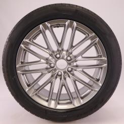Ruota completa alluminio PIR/PZ cerchio a 10 doppie razze 