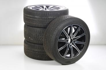 Set di ruote invernali in lega da 19 pollici con pneumatici Hankook per Classe S 223, Mercedes-Maybach Z223, Mercedes-Benz originale