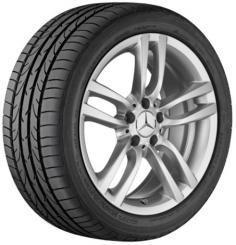 Cerchio in alluminio a 5 doppie razze 
