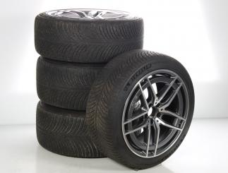 Set di ruote invernali in lega da 20 pollici con pneumatici Michelin per Classe SL 232, Mercedes-AMG originale
