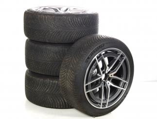 Set di ruote invernali in lega da 20 pollici con pneumatici Michelin per Classe SL 232, Mercedes-AMG originale