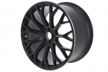 Cerchio in alluminio AMG a razze incrociate 