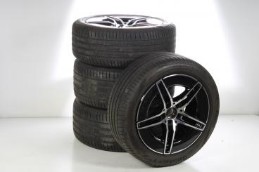 Set di ruote estive in lega da 18 pollici con pneumatici Pirelli per CLE 236, Mercedes-AMG originale