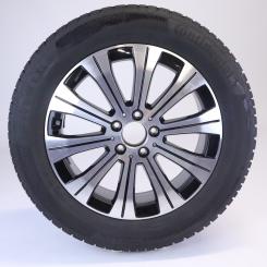 Ruota completa Alu CONTI/WinterContactTS850PSSR cerchio a 10 