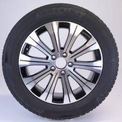 Ruota completa Alu CONTI/WinterContactTS850PSSR cerchio a 10 
