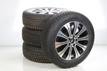 Ruote complete set 18 pollici alluminio CONTINENTAL Classe E 