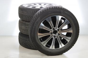 Ruote complete set 18 pollici alluminio CONTINENTAL Classe E 