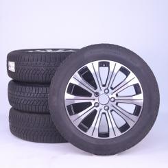 Ruote complete set 18 pollici alluminio CONTINENTAL Classe E 