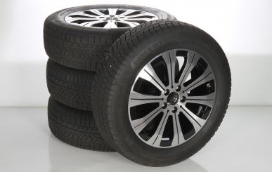 Set di ruote invernali in lega da 18 pollici con pneumatici Continental per EQB X243, EQA H243, Mercedes-Benz originale