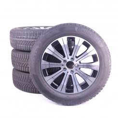 Ruote complete set 18 pollici alluminio CONTINENTAL Classe EQA H243 