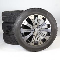 Set di ruote invernali in lega da 18 pollici con pneumatici Continental per EQA H243, Mercedes-Benz originale