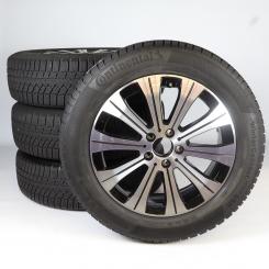 Set di ruote invernali in lega da 18 pollici con pneumatici Continental per EQA H243, Mercedes-Benz originale