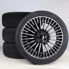 Set di ruote invernali in lega da 20 pollici con pneumatici Goodyear per EQA H243, Mercedes-AMG originale