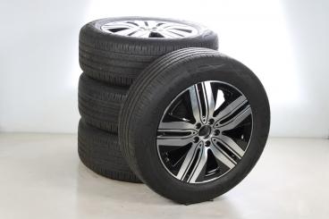 Set di ruote estive in lega da 18 pollici con pneumatici Continental per EQA H243, EQB X243, Mercedes-Benz originale
