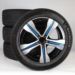 Set di ruote estive in lega da 19 pollici con pneumatici Michelin per EQA H243, Mercedes-Benz originale