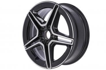 Cerchio in alluminio AMG a 5 doppie razze 