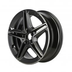 Cerchio in alluminio AMG a 5 doppie razze 