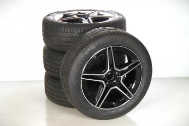 Set di ruote estive in lega da 19 pollici con pneumatici Continental per Classe GLA H247, Classe GLB X247, Mercedes-AMG originale