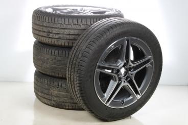 Set di ruote estive in lega da 19 pollici con pneumatici Continental per Classe GLA H247, Classe GLB X247, Mercedes-AMG originale