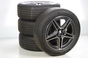 Set di ruote estive in lega da 19 pollici con pneumatici Continental per Classe GLA H247, Classe GLB X247, Mercedes-AMG originale