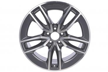 Cerchio in alluminio AMG a 5 doppie razze 