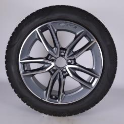 Wheel Package invernali in lega da 19 pollici con pneumatici Pirelli per Classe GLA H247, Classe GLB X247, Mercedes-AMG originale