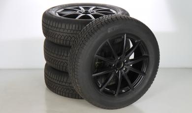 Ruote complete set 18 pollici alluminio CONTINENTAL Classe G 