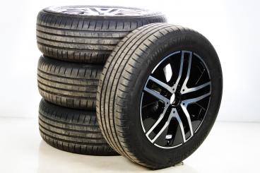 Set di ruote estive in lega da 18 pollici con pneumatici Bridgestone per Classe GLA H247, Classe GLB X247, Mercedes-Benz originale