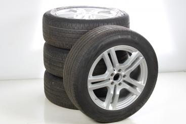 Set di ruote estive in lega da 18 pollici con pneumatici Continental per Classe GLA H247, Classe GLB X247, Mercedes-Benz originale