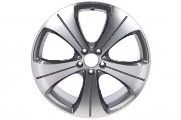 Cerchio in alluminio a 5 razze 