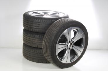 Set di ruote estive in lega da 20 pollici con pneumatici Bridgestone per Classe GLA H247, Classe B 247, Mercedes-Benz originale
