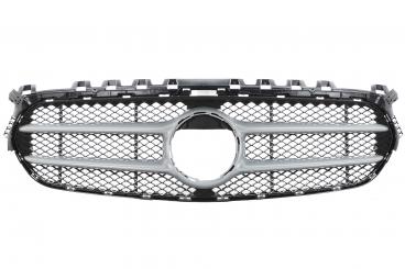 Mascherina del radiatore argento iridium opaco 
