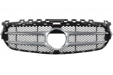 Mascherina del radiatore argento iridium opaco 