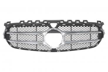 Mascherina del radiatore argento iridium opaco SRV 