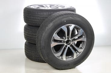 Ruote complete set da 17 pollici alluminio Bridgestone Class 