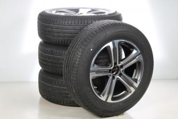 Ruote complete set 18 pollici alluminio Bridgestone Classe G 