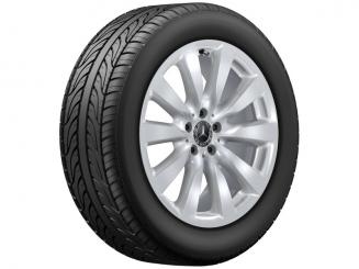 Cerchio in alluminio a 10 razze
