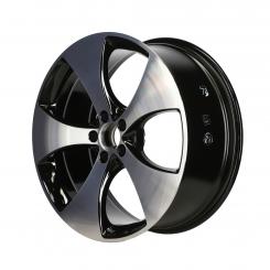Cerchio in alluminio a 5 razze 