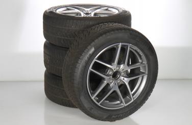 Set di ruote invernali in lega da 19 pollici con pneumatici Pirelli per GLC-Coupe 253, GLC-SUV X253, Mercedes-AMG originale