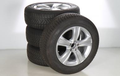 Set di ruote invernali in lega da 18 pollici con pneumatici Pirelli per GLC-Coupe 253, GLC-SUV X253, Mercedes-Benz originale