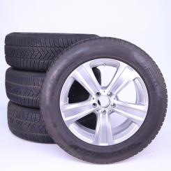 Set di ruote invernali in lega da 18 pollici con pneumatici Pirelli per GLC-Coupe 253, GLC-SUV X253, Mercedes-Benz originale