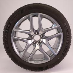 Ruota completa Alu MICHELIN/Pilot5ERG AMG a 5 doppie razze 