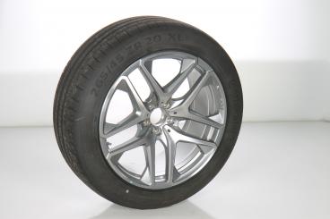 Ruota completa Alu MICHELIN/Pilot5ERG AMG a 5 doppie razze 